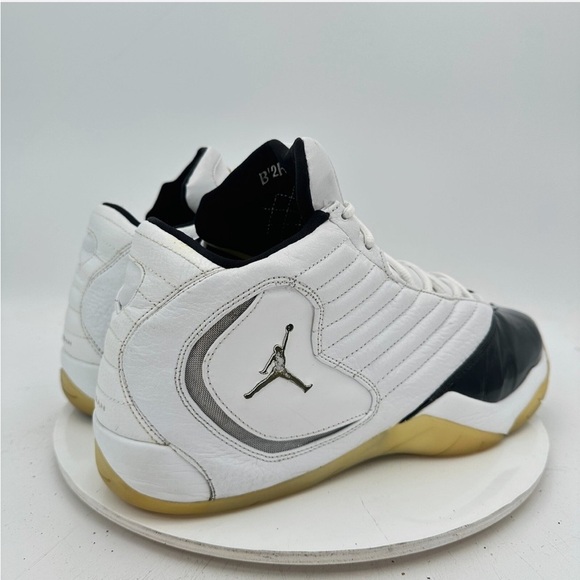 2005 Original Air Jordan Jumpman J 2K White Black Sz 13 - DS OG 312523-106
